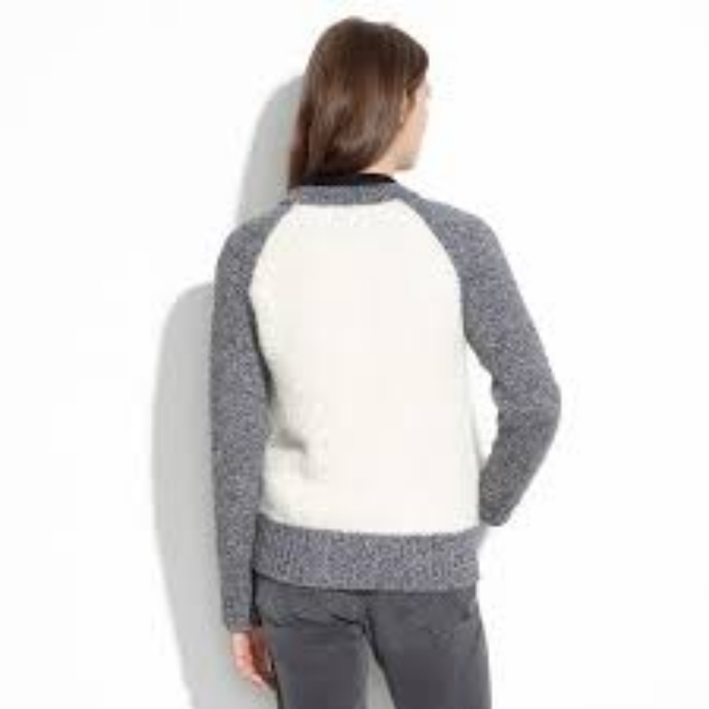 Madewell bouclé varsity jacket - Picture 3 of 6